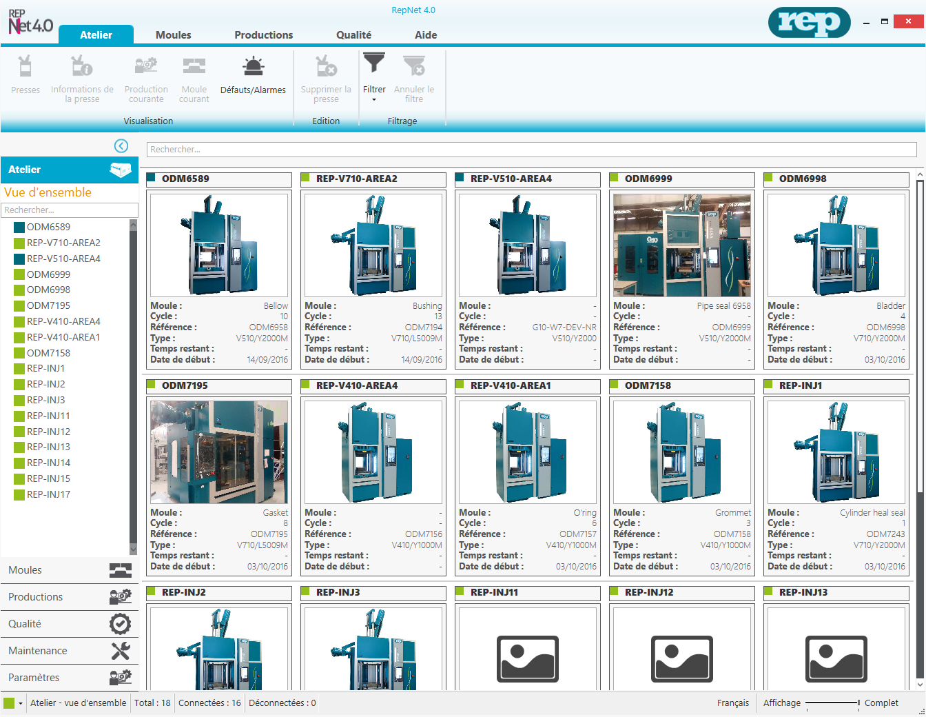 Real time follow-up injection workshop REP Net 4.0: 