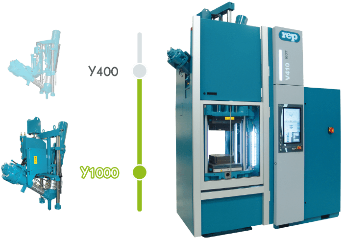 máquina de moldeo por inyección de elastómeros V410 Y1000 