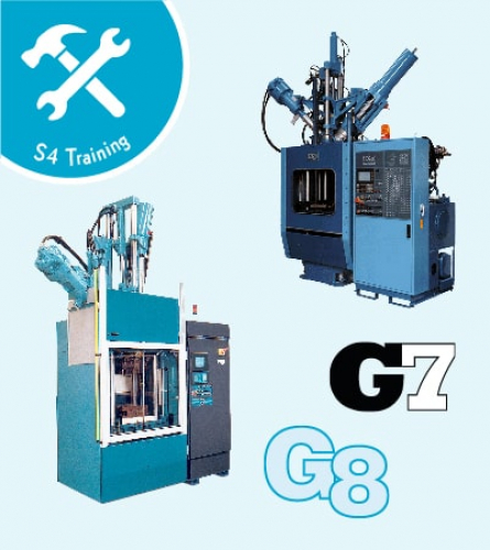 Reparación y mantenimiento de inyectoras de la generación G7/G8